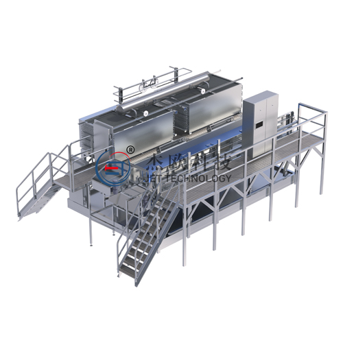 Congelador de lecho fluidizado