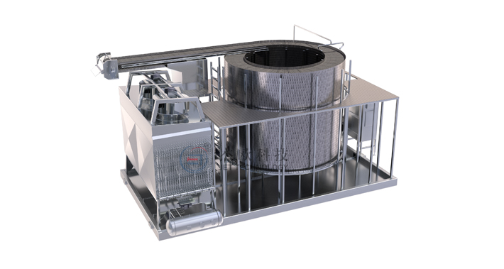 Congelador espiral autoapilado