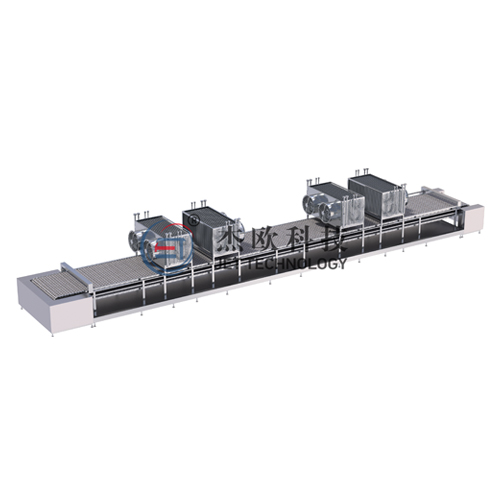 Cinturón de malla/congelador de túnel de banda sólida