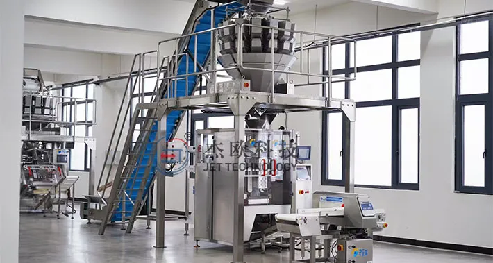 Máquina de embalaje de pesaje multicabeza