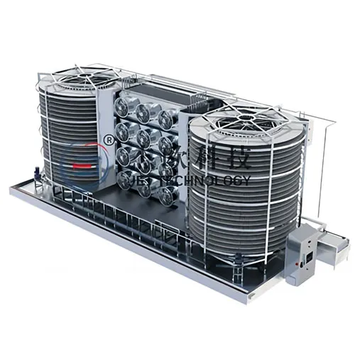 spiral iqf freezer