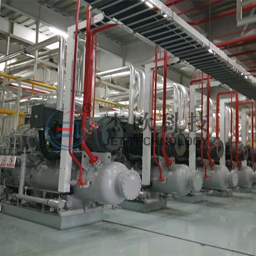 Sistema de refrigeración de amoníaco