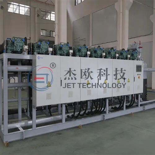 Refrigeración de estante paralelo